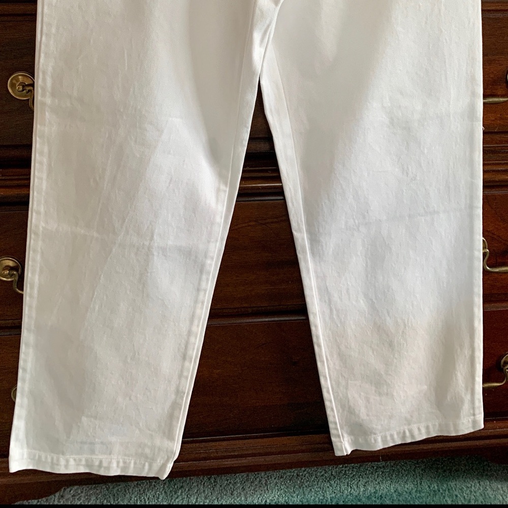 POLO RALPH LAUREN BOY’S WHITE CHINOS - Picture 4 of 7
